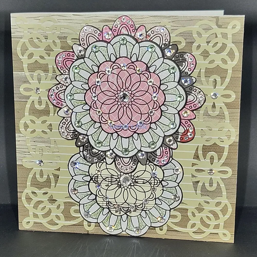 Handmade Dimensional Card - Generic - Birthday - Miss You - Hello - Radiant